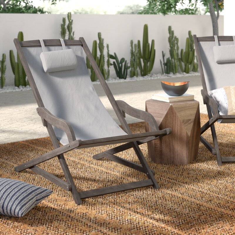 Mistana Tardiff Patio Chair With Cushions Reviews Wayfair