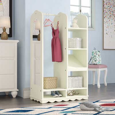 Ducan Dress Up Wardrobe Armoire Harriet Bee