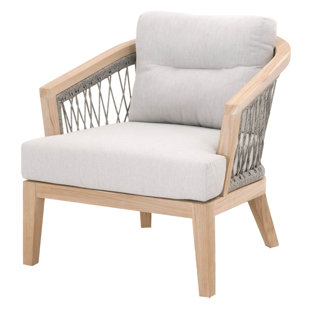 Minarets Armchair With Cushion by Bungalow Rose Herry Up