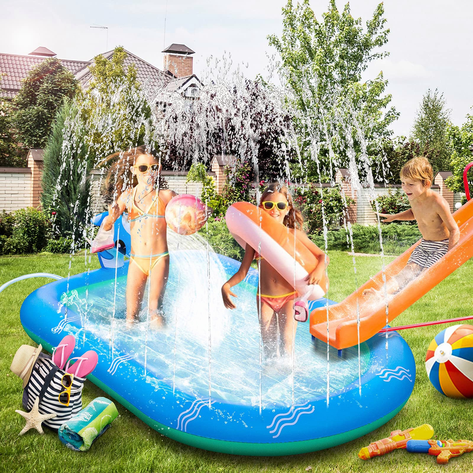 TrueNorth 2 ft x 4 ft x 6 ft Plastic Kiddie Pool Wayfair