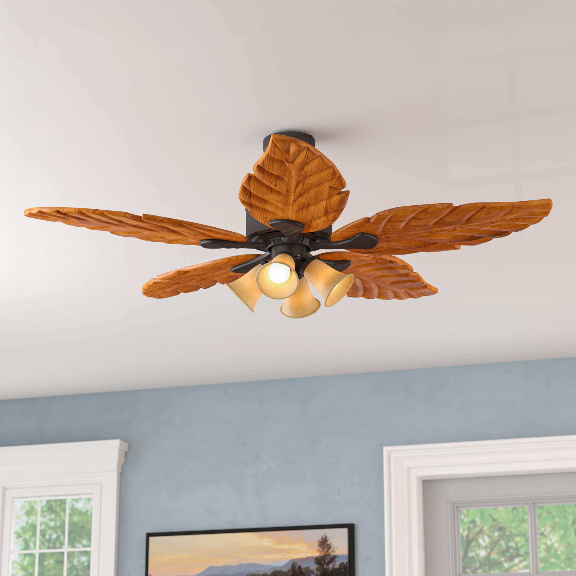 Bay Isle Home 52 Meadowbrook 5 Blade Ceiling Fan With Remote