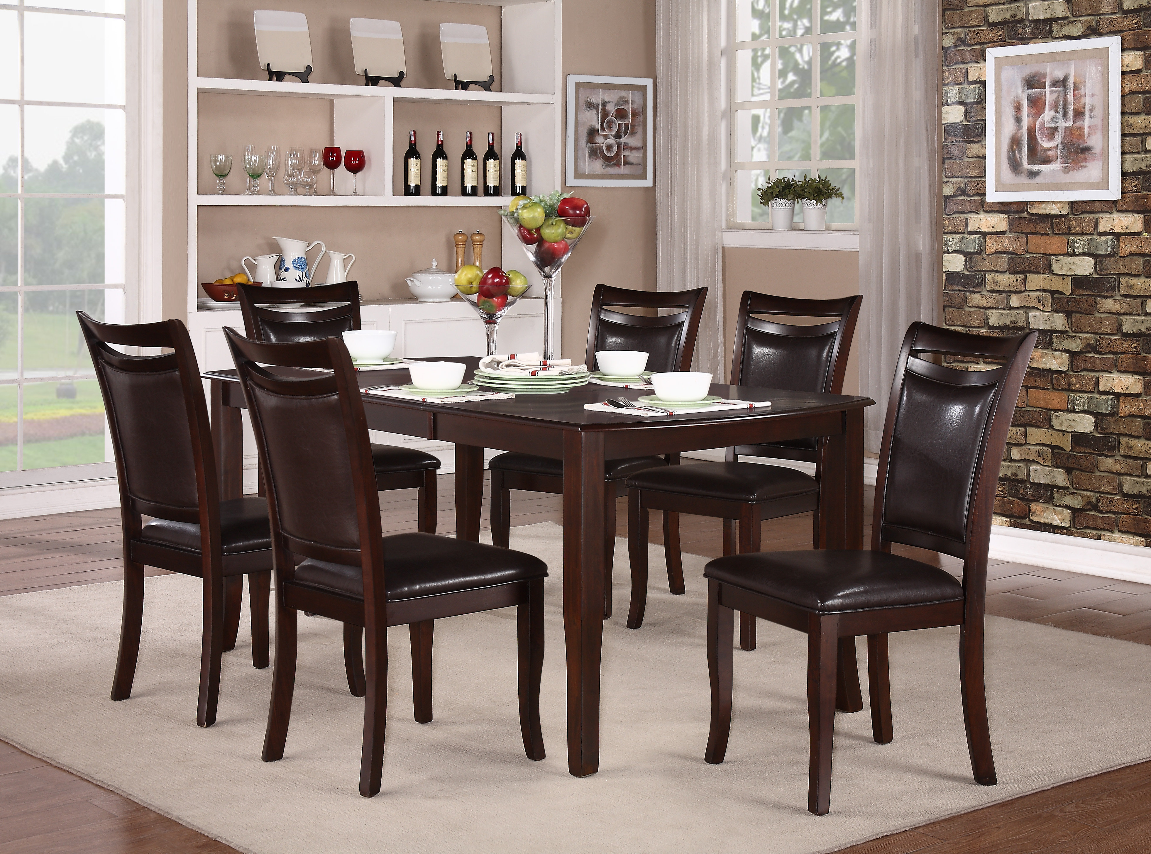 Red Barrel Studio Beeston 7 Piece Extendable Dining Set Reviews