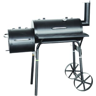 Offset Ayasha Charcoal Smoker And Grill By Belfry Heating