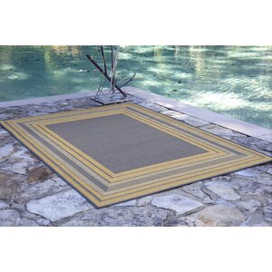 Clatterbuck Etchedu00a0Blue Indoor/Outdoor Area Rug