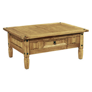 Couchtisch Rustic Corona mit Stauraum von Heartl..