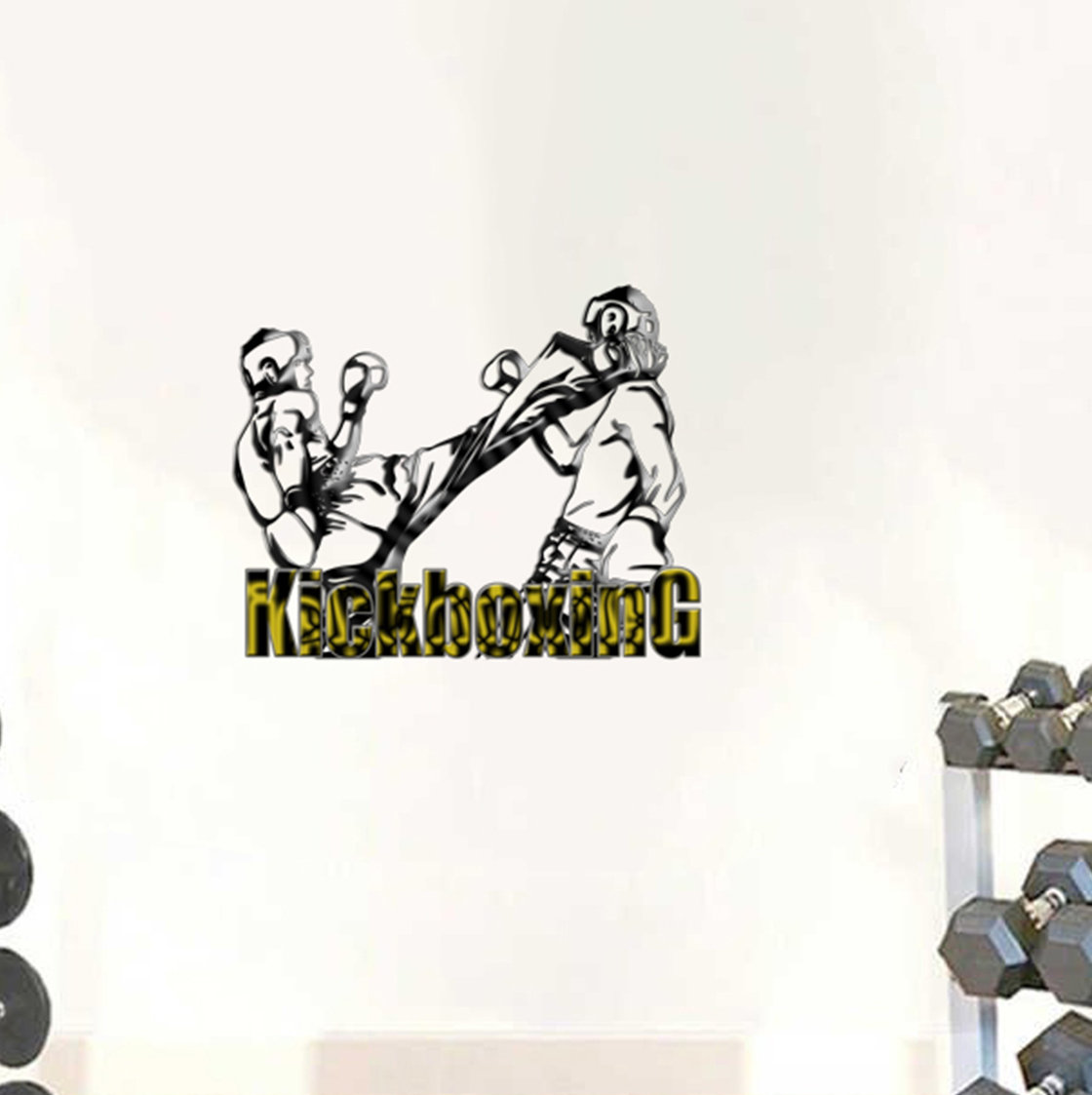 Trinx Kickboxing Wall Decal Wayfair
