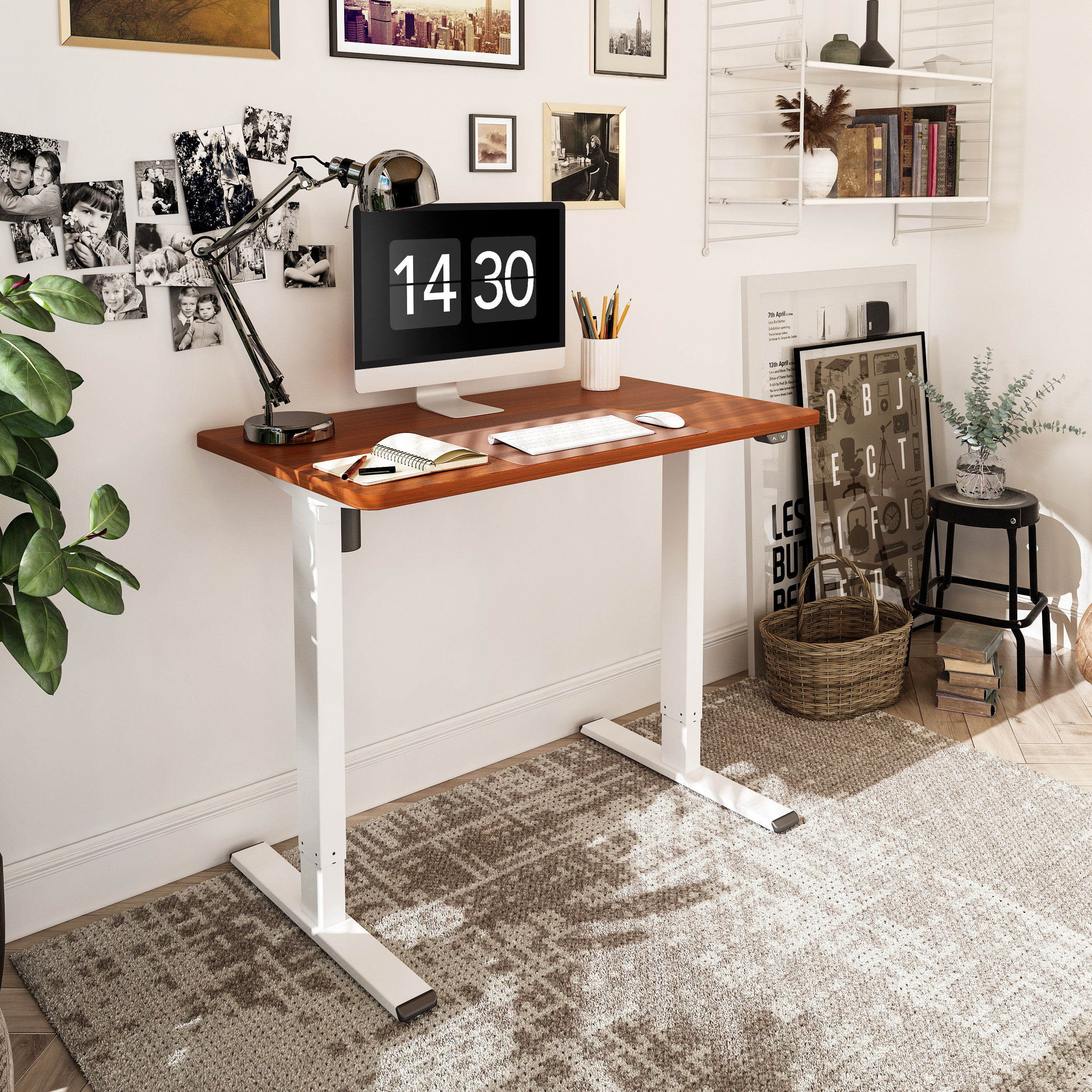 Inbox Zero 42'' Desk & Reviews Wayfair