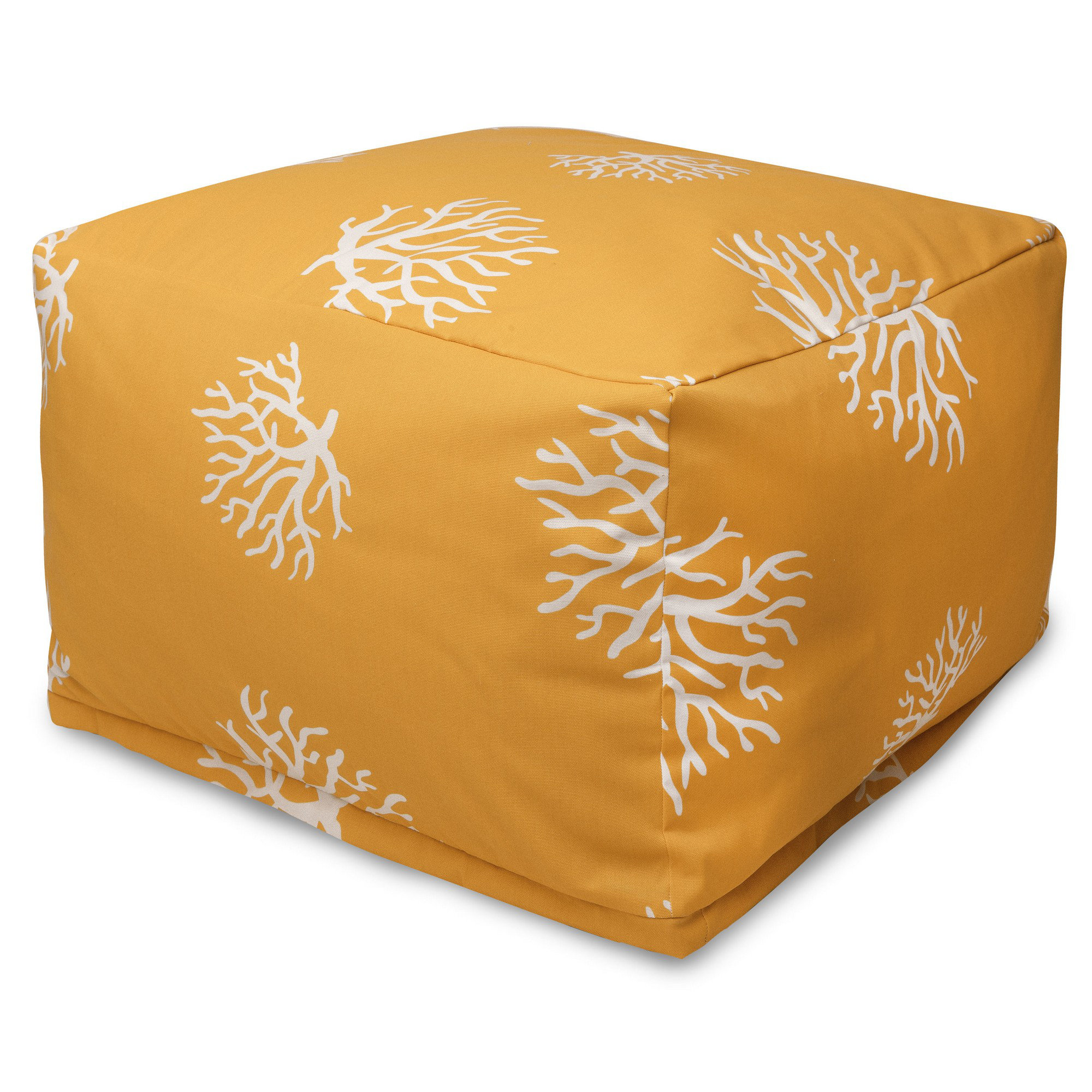 Majestic Home Goods Bean Bag Outdoor Ottoman & Reviews Wayfair