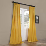 Yellow Gold Curtains Drapes Joss Main