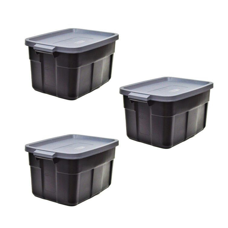 rubbermaid plastic tote