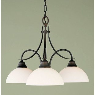 Go to store & view more images Zetland 3-Light Shaded Chandelier by Charlton Home