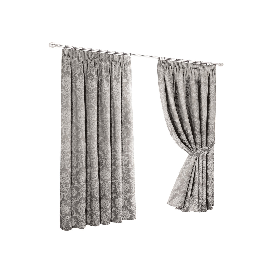 Rosdorf Park Vorhang-Set mit Kräuselband, blickdicht