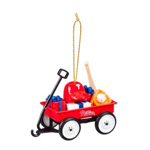 Team Wagon Ornament Hanging Figurine