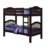 Dipama Twin over Twin Bunk Bed by Harriet Bee