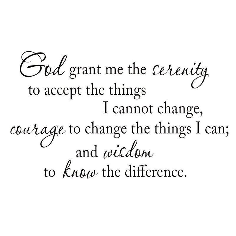 grant me the serenity grant me the serenity