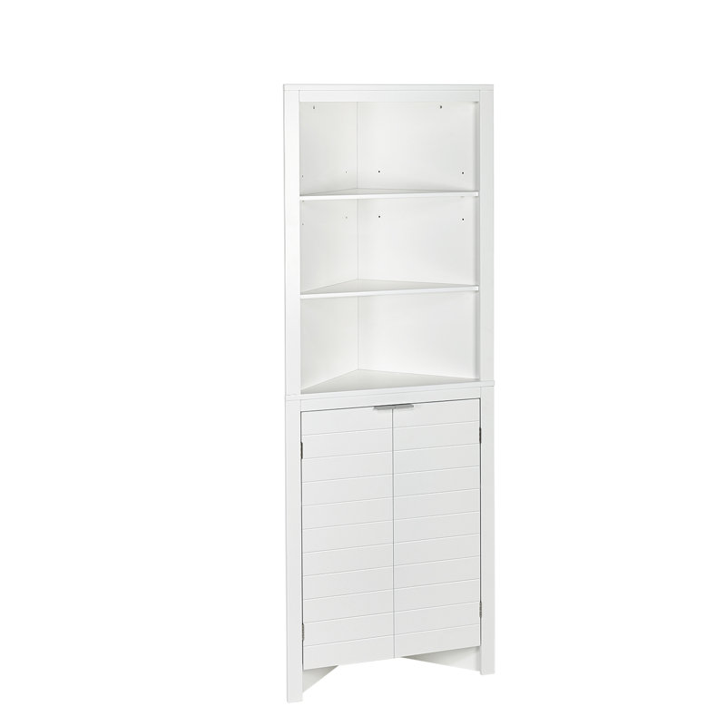 Highland Dunes Studley 23 3 W X 63 88 H X 16 88 D Linen Cabinet Reviews Wayfair