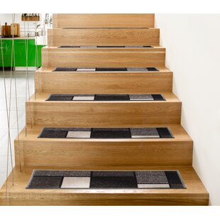 Details about   Set of 13 Rug Carpet Stair Treads Non Slip Skid Resistant Washable Mat USA 