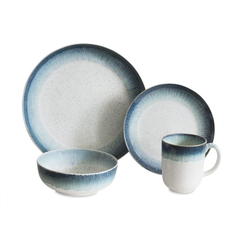 Baum Marina 16 Piece Dinnerware Set, Service for 4 & Reviews | Wayfair Baum Marina 16 Piece Dinnerware Set, Service for 4 & Reviews | Wayfair
