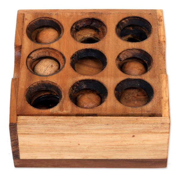 target wooden puzzle