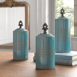 Turquoise Kitchen Canisters Wayfair