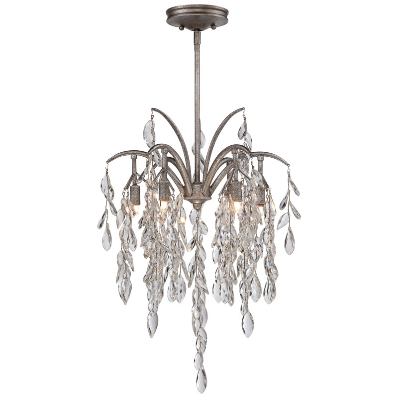 Metropolitan By Minka Bella Flora 6 Light Candle Style Classic Traditional Chandelier Wayfair