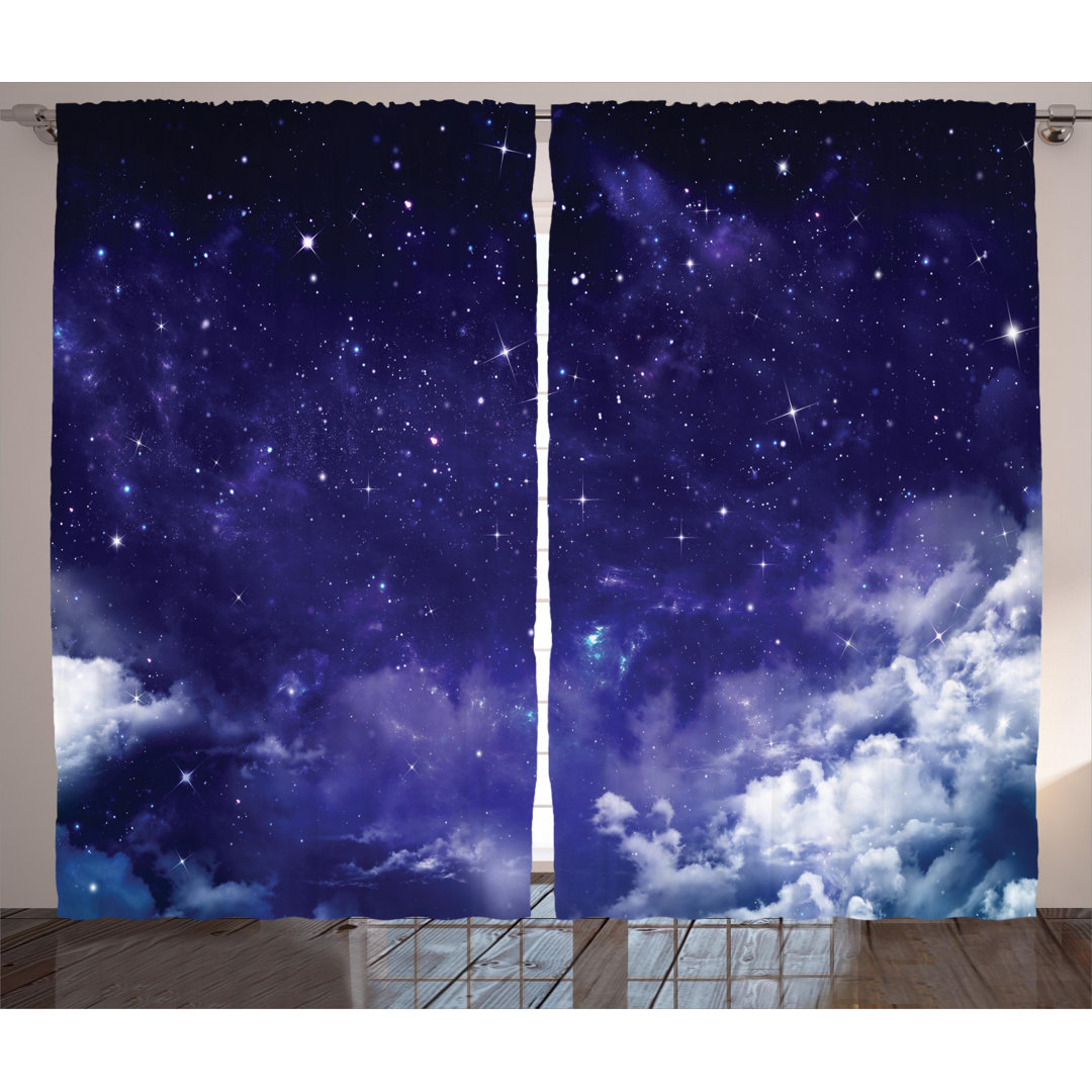Pencil Pleat Room Darkening Thermal Curtains