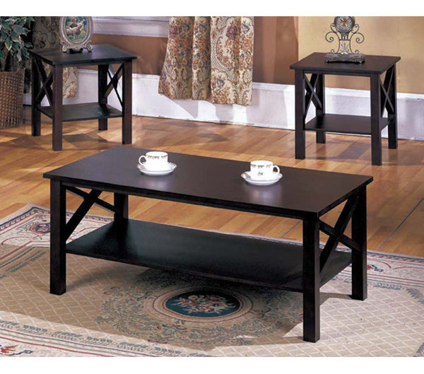 Andover Mills Zelda 3 Piece Coffee Table Set Reviews Wayfair