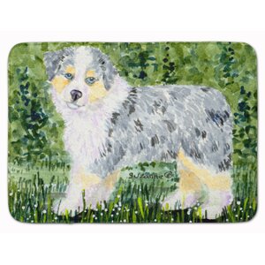 Australian Shepherd Memory Foam Bath Rug