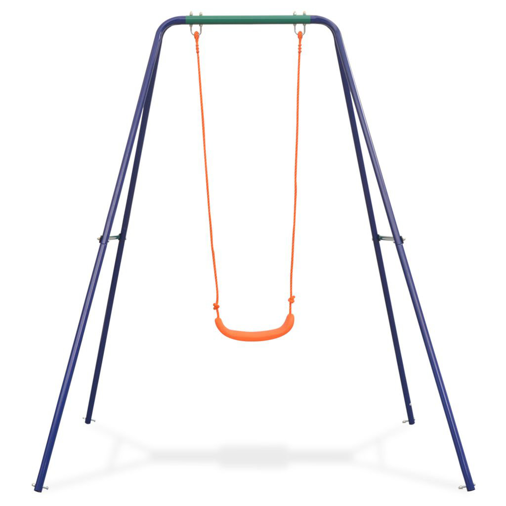 single swing set frame