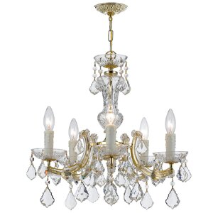 Griffiths 5-Light Crystal Chandelier