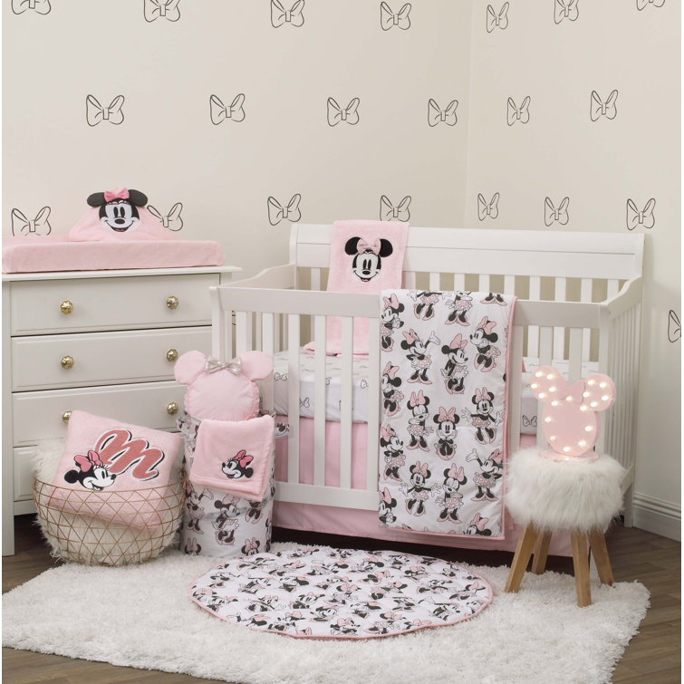 Disney Minnie Mouse Nursery 6 Piece Crib Bedding Set Reviews Wayfair