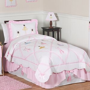 Ballerina 3 Piece Full/Queen Comforter Set