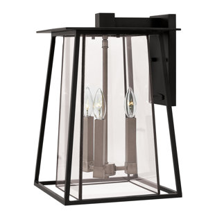 Best Walker 3-Light Outdoor Wall Lantern By Hinkley Lighting Outdoor Lighting Walker 3-Light Outdoor Wall Lantern By Hinkley Lighting Outdoor Lighting
