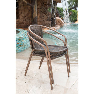 pineville rattan patio dining chair