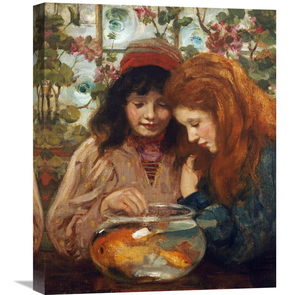 Global Gallery The Goldfish Bowl By William Stewart Macgeorge