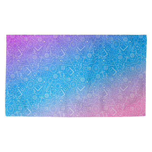Latitude Run Avicia Ombre Rpg Purple Blue Pink Area Rug Wayfair