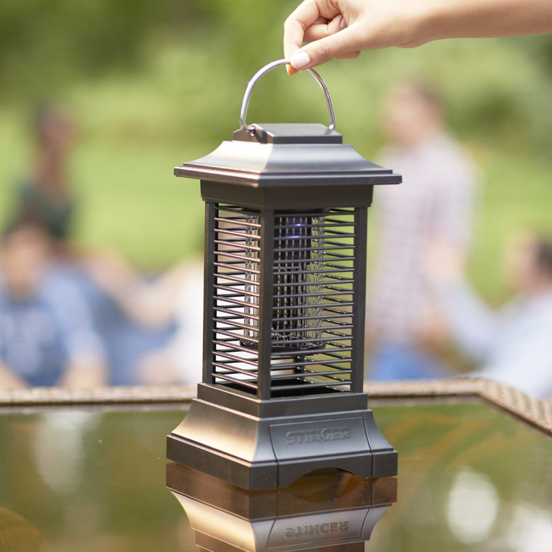 Kaz Stinger Insect Cordless Black Battery Powered LED Outdoor Bug