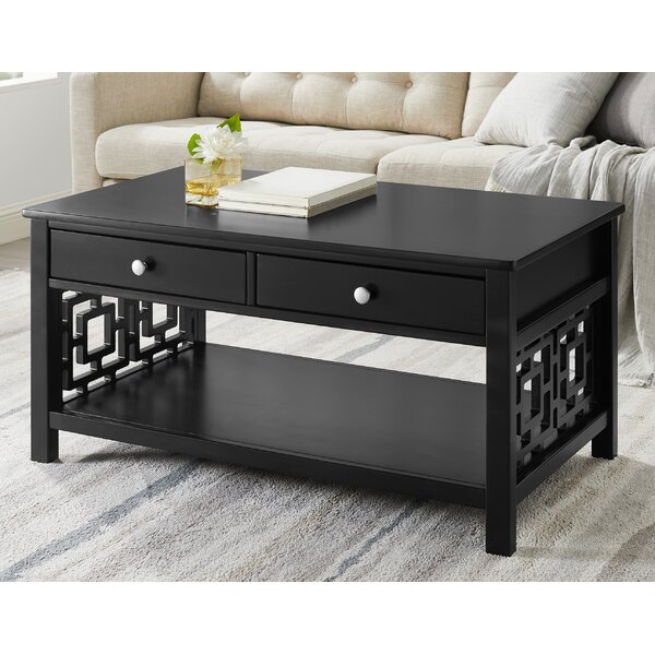 Red Barrel Studio® Mastic Coffee Table with Storage ...