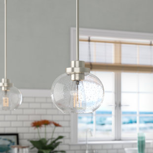 Go to store & view more images Wiesner 1-Light Globe Pendant by Breakwater Bay