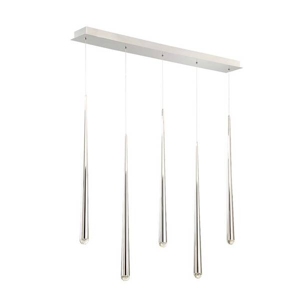 Modern Forms Cascade 5 - Light LED Chandelier | Perigold