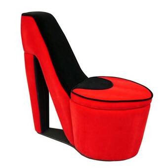 high heel shoe chair for sale
