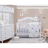 modern woodland crib bedding