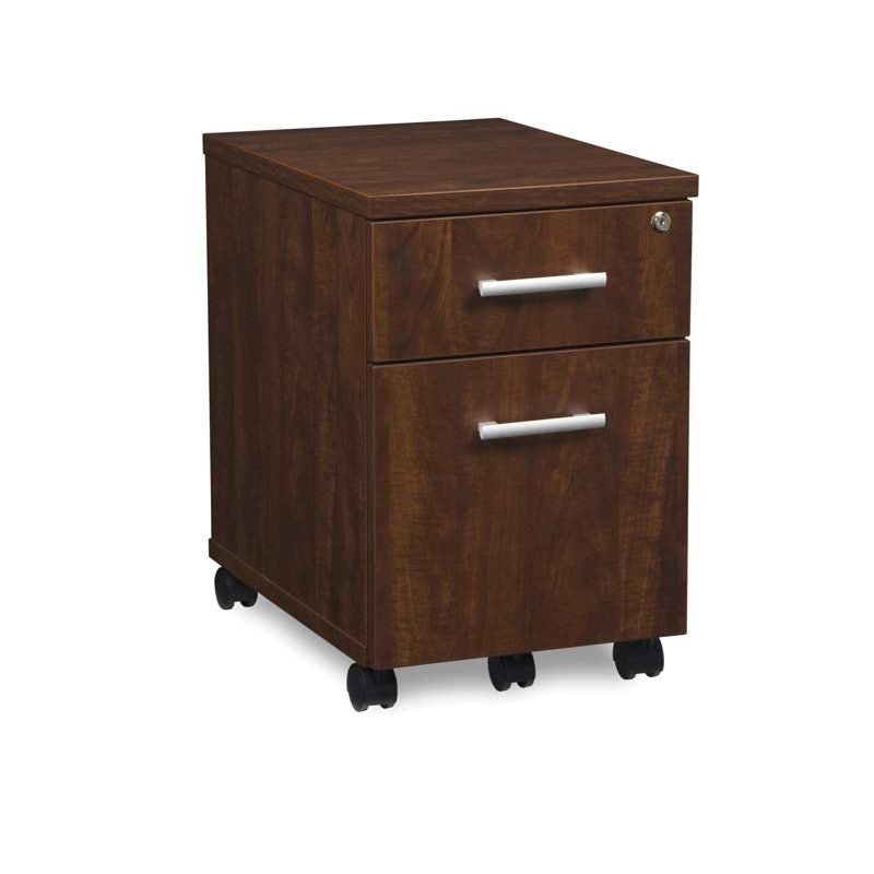 Ebern Designs Gerth Locking Pedestal 2 Drawer Vertical Filing Gerth Locking Pedestal 2 Drawer