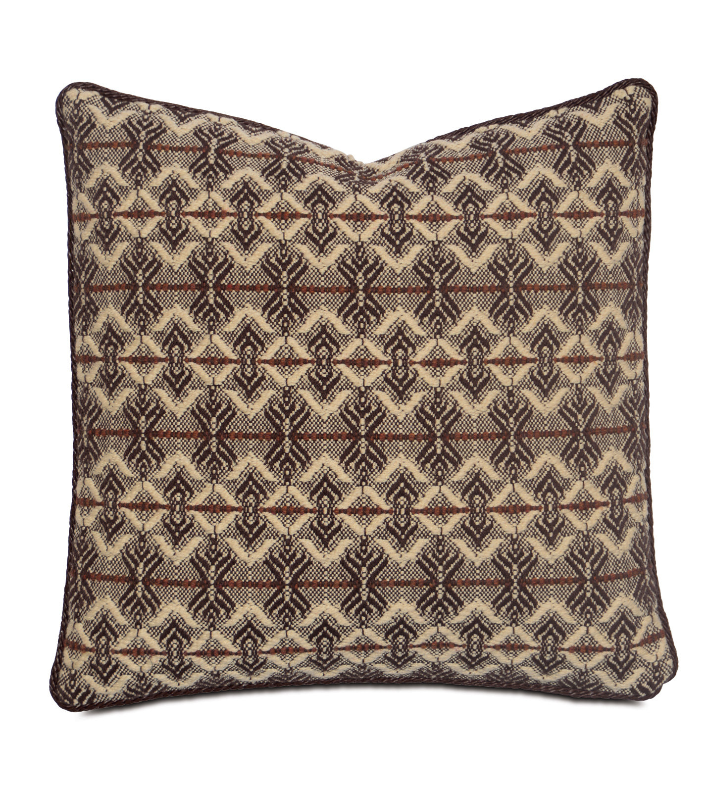 Celerie Kemble Canyon Clay Textured Southwestern Throw Pillow