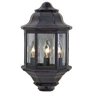 Pocket Lantern 3-Light Outdoor Flush Mount