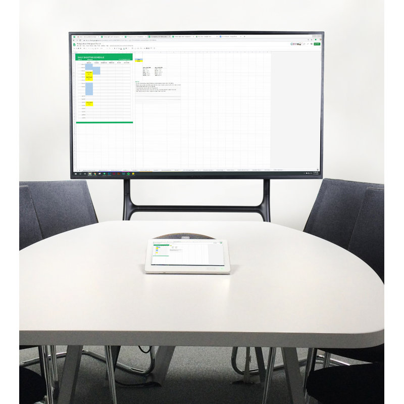 Vivo Easel Studio Adjustable Floor Stand Mounts For 49 70 Screens Wayfair