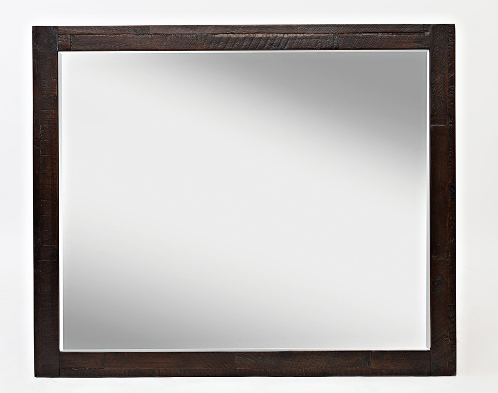 Loon Peak® Delma Rustic Distressed Dresser Mirror Wayfair