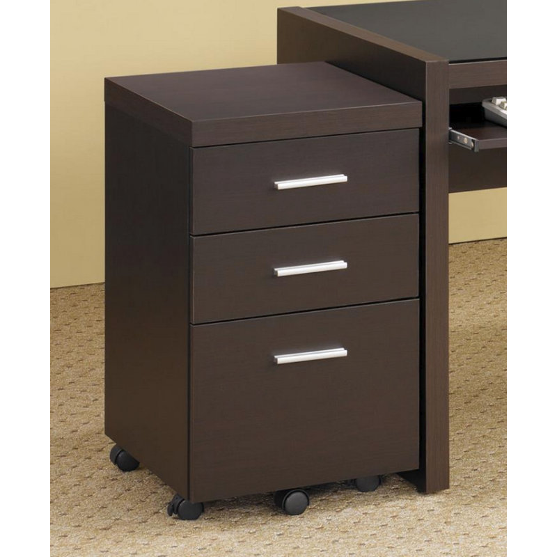 Ebern Designs Lafleur Computer Desk Mobile Return And File