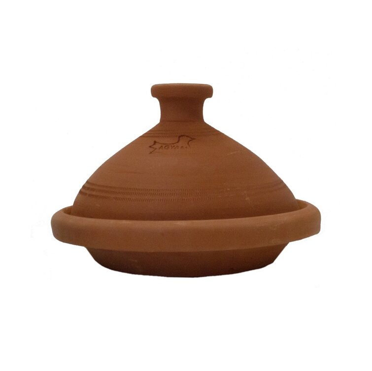Amazing Cookware Natural Terracotta 15cm Pan with Lid