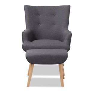 Go to store & view more images Corrigan Studio Crantor Lounge Chair and Ottoman